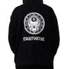 Eightvolume Ev Mandala Skull Zip-Up Hoodie