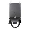 Black Arm Mounted Music Holder, Flute Lyre, Adjustable Forearm Sheet Folder with 5 Sleeves and ABS Panel for Band Use, Reading Support, and Practice