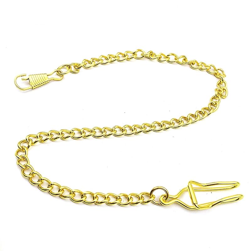 

[Pellforia] pocket watch chain With hook fittings 36cm antique style fob chain gold