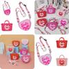 2023 New Arrival Barbie Silicone Shoulder Bag For Kids Cartoon Design Wholesale