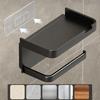 Toilet Paper Holder Plastic Storage Rack Kitchen Towel Placement Of Seasoning Bottles Bathroom Wall Roll Of Paper Phone Storage