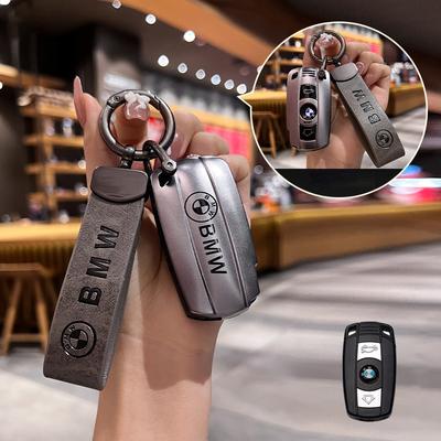 Car Remote Key Case Cover Protector Key Bag for E90 E60 E70 E87 3 5 6 Series M3 M5 X1 X5 X6 Z4 E71 E72 E88 E89 E91 E92