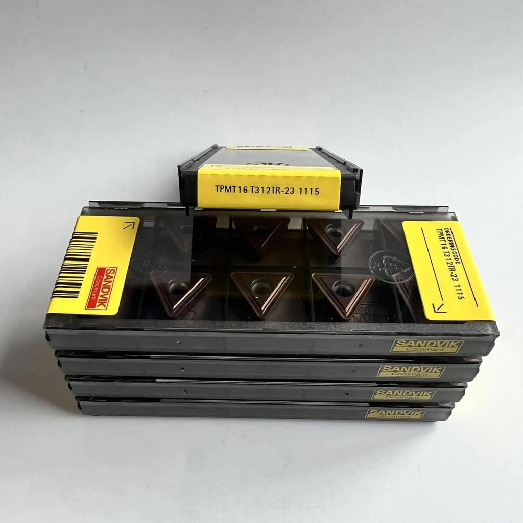 Original Sandvik / TPMT16T312TR-23 1115 / CNC lathe carbide blade 10 PCS