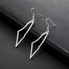 My Shape Israel Map Earrings Stainless Steel Gold Color Israel Country Outline Geography Map Pendants Earrings Jewelry Wholesale