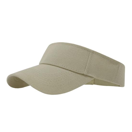 Summer Sun Hat, Visor Hat for Men And Women, Open Top Extended Curved Brim UV Protection Hat, Adjustable Elastic Band Hat for Sports Tennis Golf