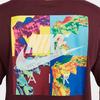 New Nike T Shirts Men's Night Brown Red FD8541-681
