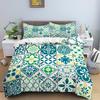 Ethnic Mandala Duvet Cover Set 3D Print Quilt Set Abstract Art King Queen Full Size Polyester Bedding Set For Boys Girls Kids