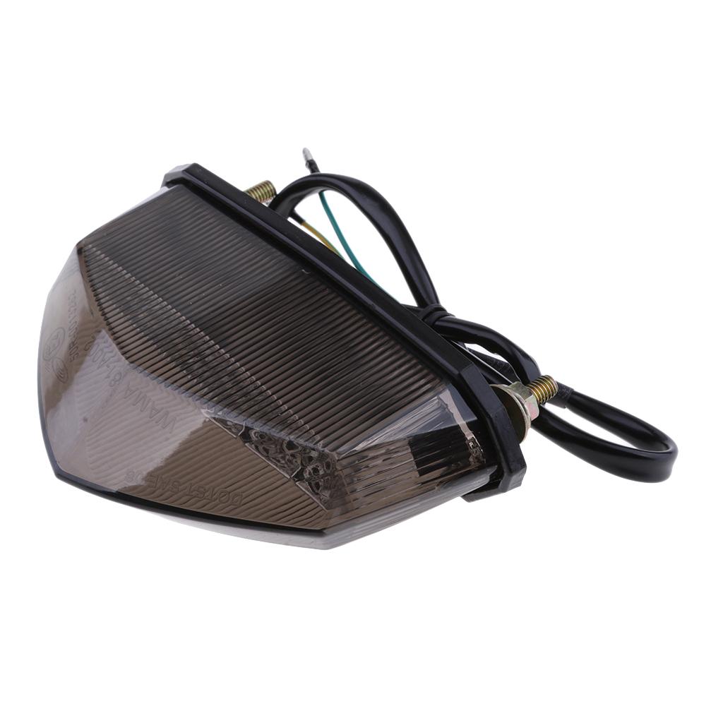 10 LED Red Super Bright Motorcycle Tail/Brake Light Running Lamp Universal for Motorcycle ATV Dirt Bike Tail Light