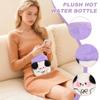 Hot Water Bottle With Cover Plush Hand Foot Warmer Heating Water Bottle For Women Men Student Child Menstrual Period Abdomen