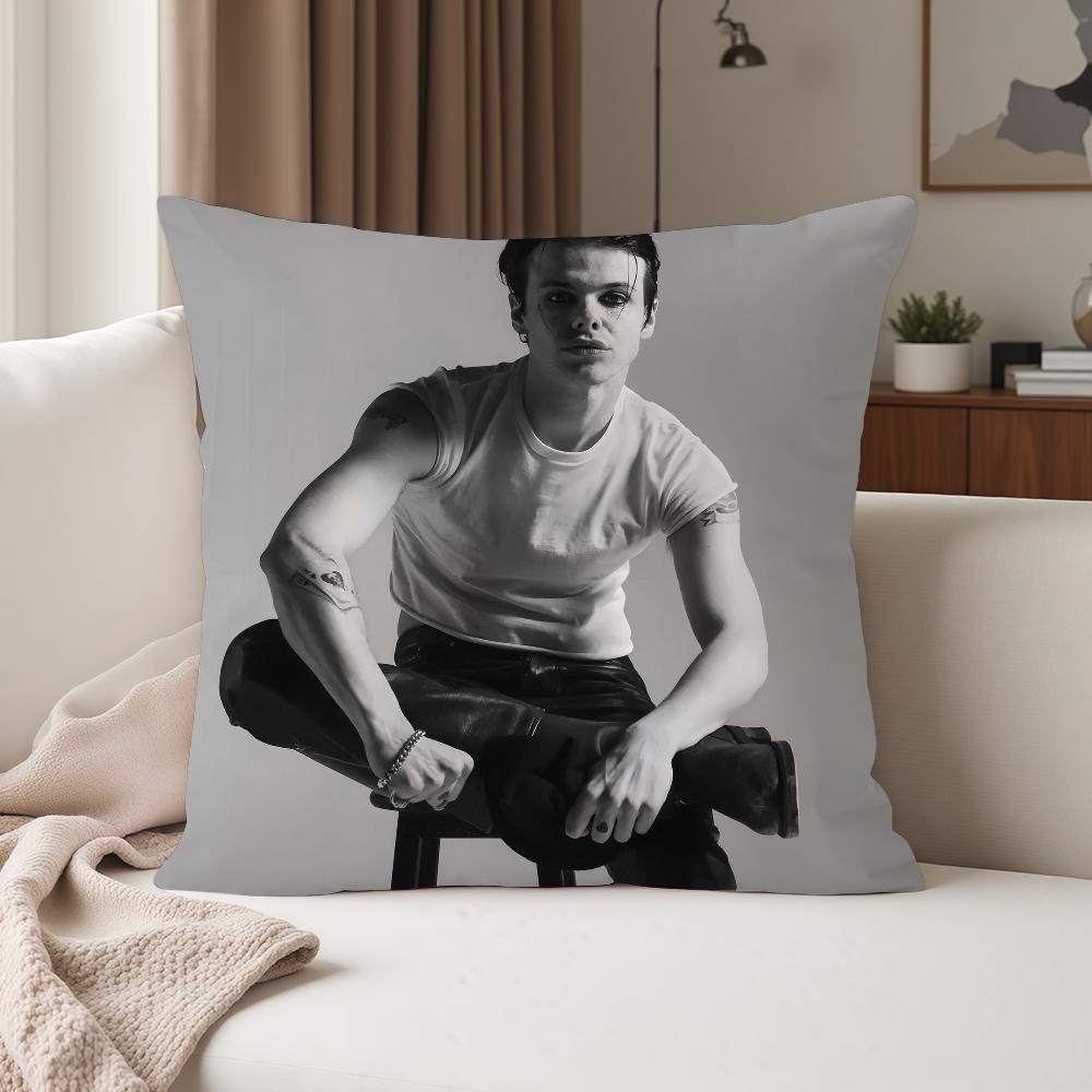 YYungblud Hot Singer Pillow Case Suitable For Bedrooms Living Rooms Cars Home Decoration