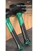 Baolian Shockproof Rubber Hammer - Anti-bend, Industrial Grade, Solid, Multifunctional Installation Tool for Flooring and Tiles.