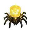 Halloween Candle Light Battery Operated Flameless LED Spider Tealights Electric Flickering Fake Candle Halloween Party Decoration