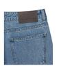 Lotaib Damage Semi-Bootcut Denim Pants - Mid Blue