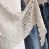 Hollowed-out Fart Curtain Lace Trim Triangular Headscarf Trendy Hip Curtain  Summer