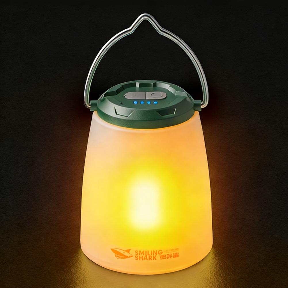 LED Camping Lights USB Rechargeable Outdoor Tents Hanging Lantern Emergency Lamp Waterproof Night Light Long-lasting Battery