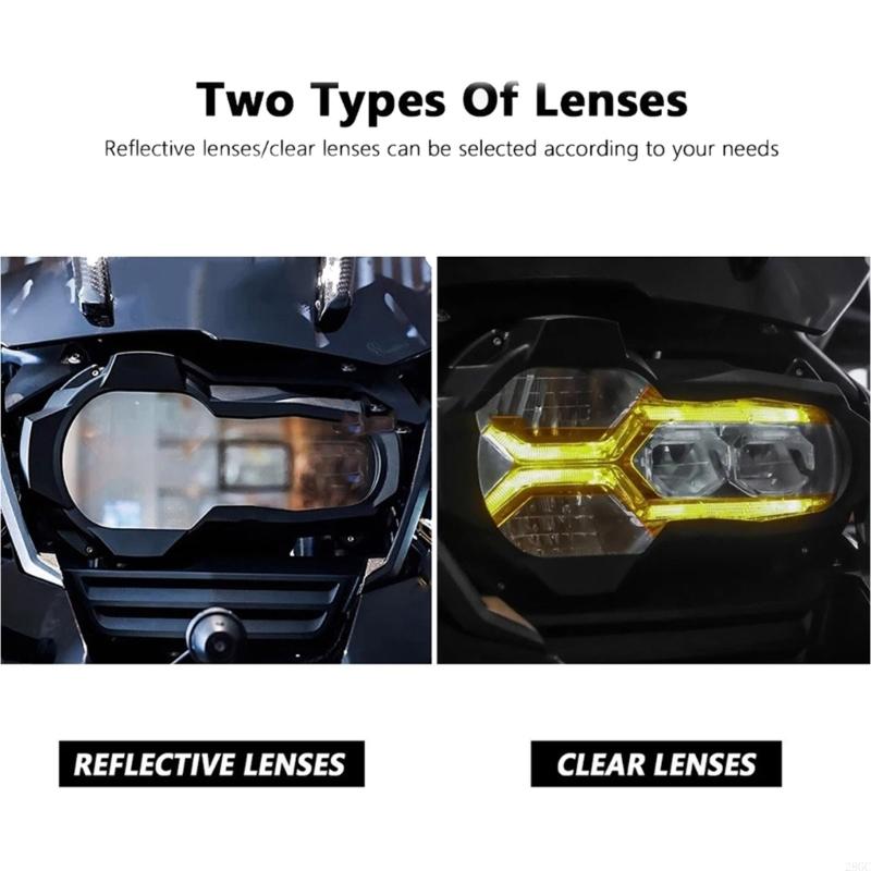 28GC Motorbike Accessory for R 1250 2019-2025 Motorcycle Front Headlight Guard Front Headlamp Cover Easy Installation