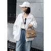 High End Genuine Leather Crossbody Bag for Women's Top Layer Cowhide Bag New Fashionable and Atmospheric One Shoulder Small Square Bag