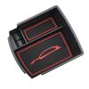 For Hyundai Kona Encino 2017- ABS Car Center Console Armrest Storage Box Rest Stowing Trays Container Organizer Accessories