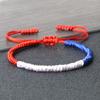 France Chile Netherland Flag String Bracelet Women Coulorful Rope Braided Bangles Men High Quality Bracelets Couple Jewelry Gift
