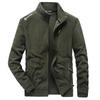 Autumn and Winter New Men's Warm Thick Warm Fleece Jacket Jacket Without Hooding Loose Coat