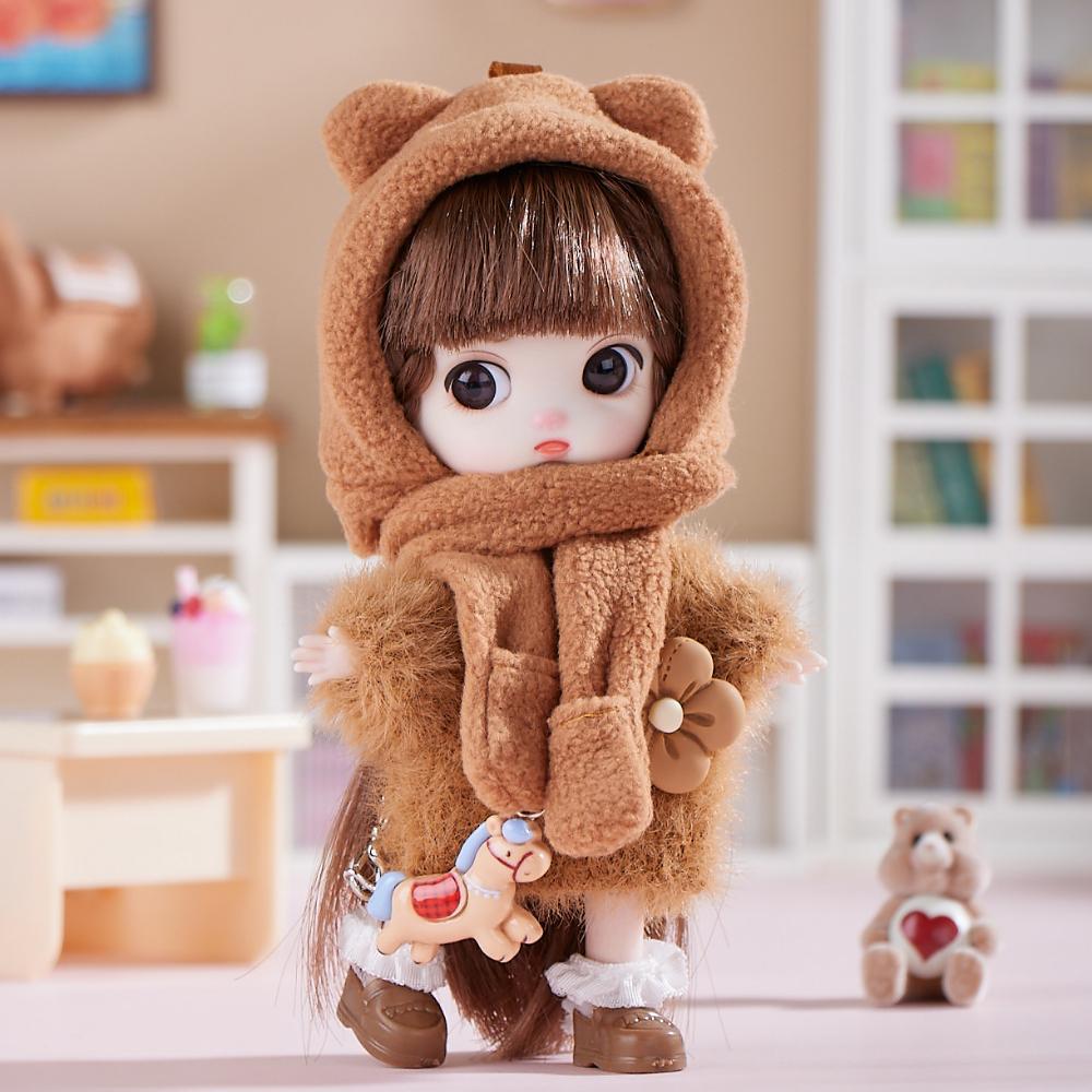 Lolita Doll Phone Charm, Bag Charm, Plush Toy, Articulated Doll, Dress-up Accessory