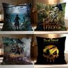 Popular S-SSea of Thieves Cushion Cover Soft Washable Pillow Case Multi-Scene for Couch Bed Travel Office Use