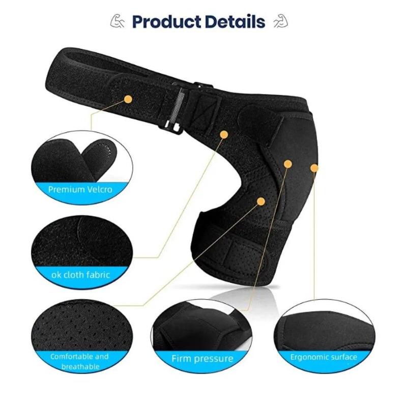Adjustable Shoulder Support Exercise Recovery Adjustable Shoulder Strap for Men and Women Outdoor Fitness Shoulder Protector