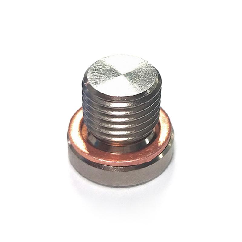 M12 X 1.25 O2 Zuurstof Lambda Sensor Afsluitdop Stopbus Uitlaat Accessoires Met Pakking Automobiel Zeskantige Schroefdraad Onderdelen