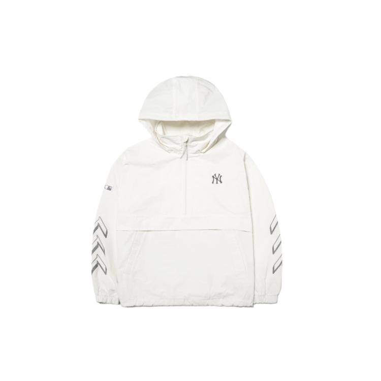 MLB New York Yankees Jacket Unisex Ivory White 3AWJ14014-50IVS M