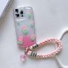 Fashion Mobile Phone Lanyard Hanging Decoration Can Be Carried Twist Rope Anti-loss Love Heart Pendant Strong Wrist Short Straps
