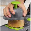 14in1 Multifunctional Vegetable Chopper, Vegetable Slicer Dicer Cutter, Black/Green, Kitchen Cutting Tool