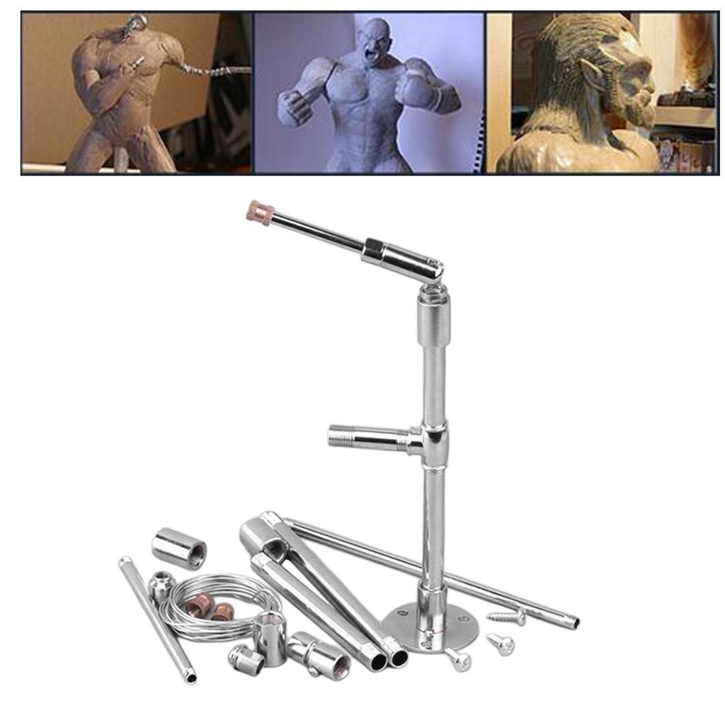 Handgefertigte Tonhalterung Skulptur Gerüst Keramikständer Halter Stütze Set für Modellbau