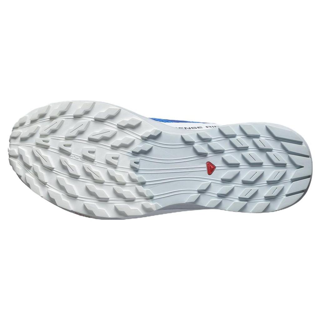 SALOMON Sense Ride 5 Comfortable Sports Fabric Durable Breathable Low-Top Casual Trail Running Shoes Men Sneaker Blue White 473118