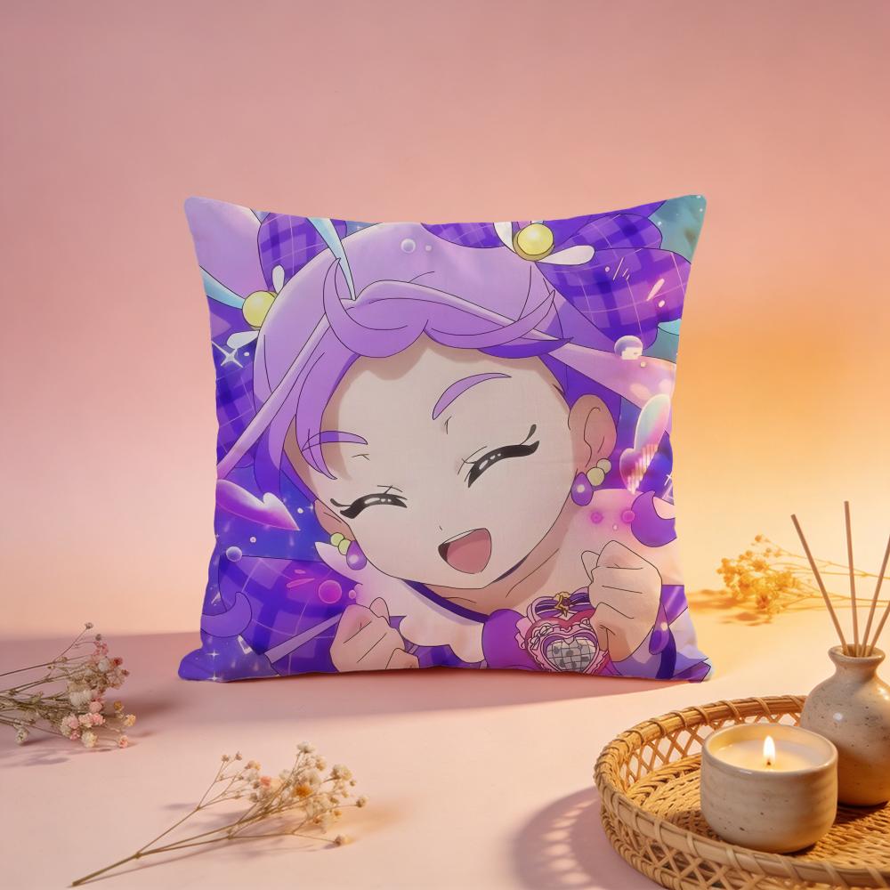 Hot YYYou and Idol Pretty Cureed Cushion Cover Comfortable Durable Pillow Cover MultiScene for Home Office Car Sofa