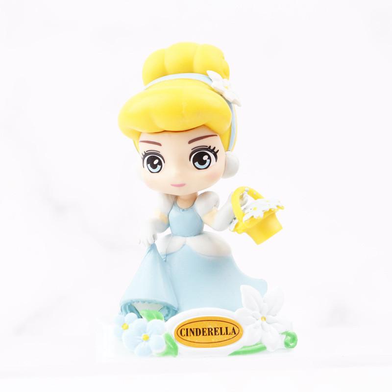 Classic Fairy Tale Princess Figurine Ariel Garden Dream Series Cake Topper Blind Box
