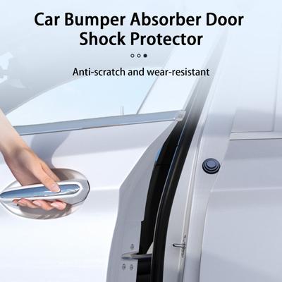 8Pcs Car Door Shock Pad Anti-collision Soundproof Shock-absorbing Silicone Car Door Bumper Protector Sticker for Vehicle