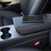 Chargeur de voiture sans fil 15W avec tapis antidérapant pour une expérience de conduite sûre