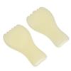 2pcs Facial Scraping Massage Board Smoothing Surfaces Resin Skin Gua Sha Plate for Home Salon