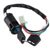 Motorcycle 4 Wire Ignition Switch Key Universal For 50cc 70cc 90cc 110cc 150cc 250cc Dirt Bike Pocket Bike ATV