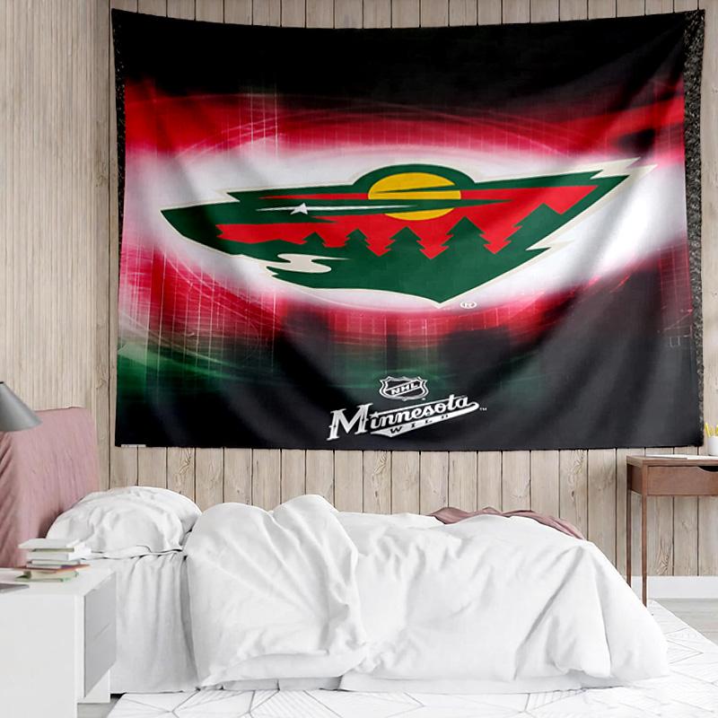 1PC Winnipeg Hockey Team Tapestry Accessories Playroom Tapestry, for Bedroom,Livingroom, dormitory Room Wall Decor Fan Birthday Gifts