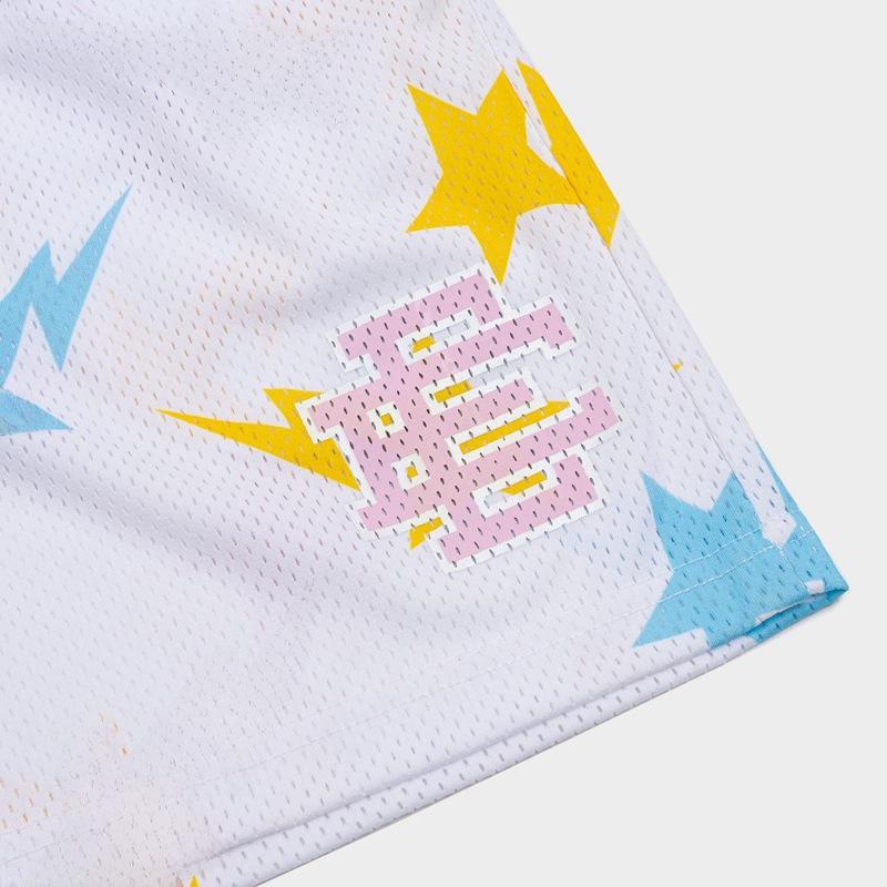 Lässige Mesh-Shorts für Unisex: Trendige, atmungsaktive Strand- und Sportbekleidung für Fitnessbegeisterte