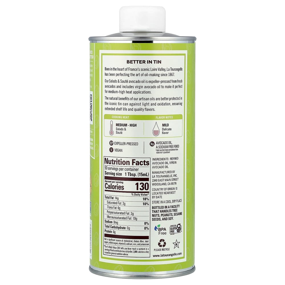 La Tourangelle Jemný avokádový olej 750 ml (25,4 fl oz)