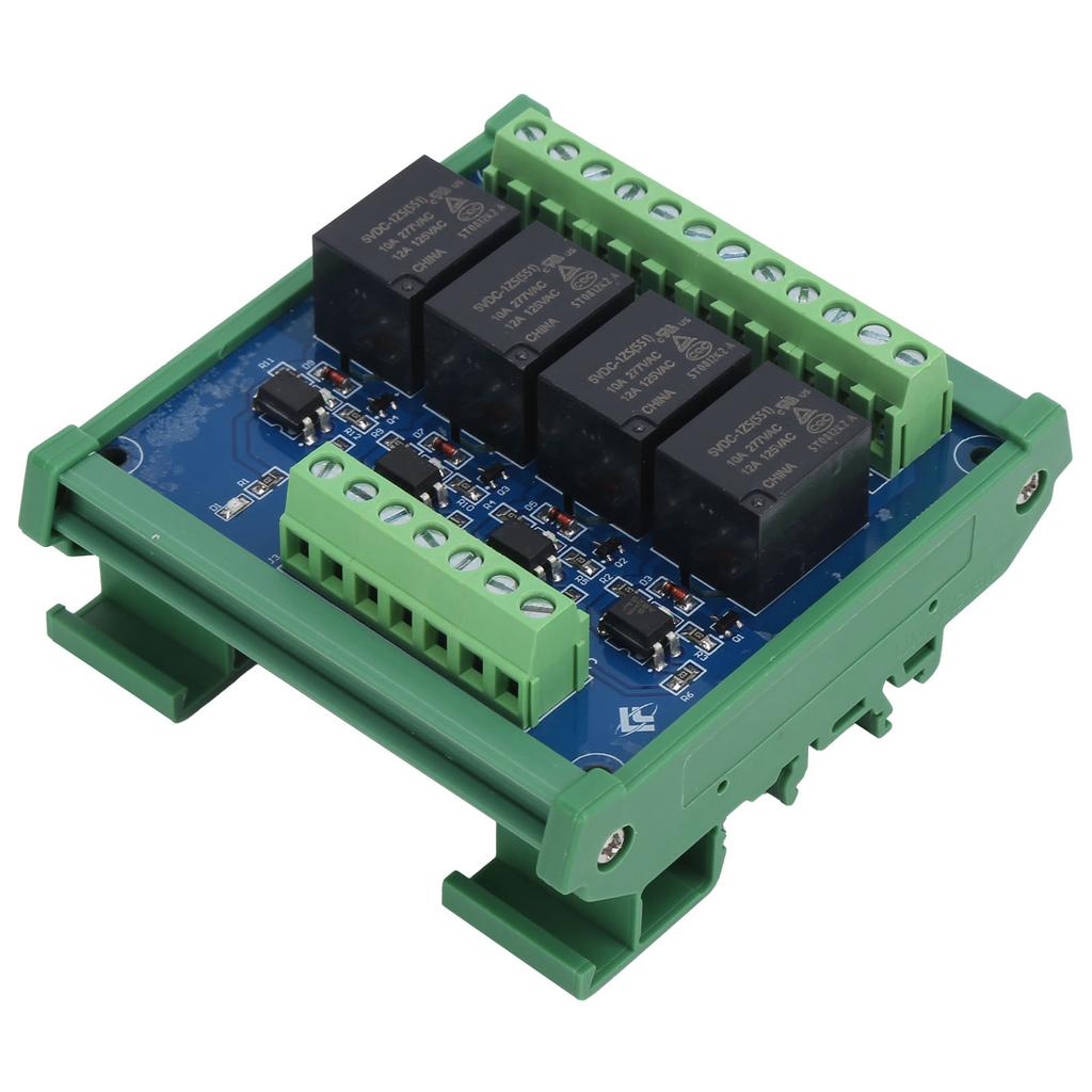 4 Channel Relay Module 5V Optocoupler Isolation Relay Module PLC Amplifier Board