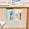 Space Saving Stationery Storage Box Self-Adhesive Table Bottom Organizer Shelf  Cosmetics