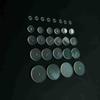 100pcs Stabilizer Earrings Backings Clear Silicone Earrings Back Stopper Practical Healing Discs Pads for Ear Support