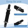 Fashion Adjustable Boot Straps Secure Fit Anti-slip Sandal Straps Multi-functional Pant Waist Tightener Outdoor