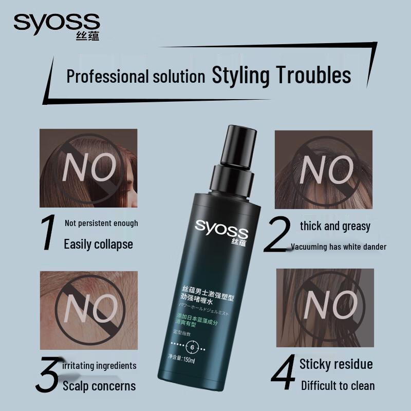 Syoss Men's Extreme Styling Hair Gel