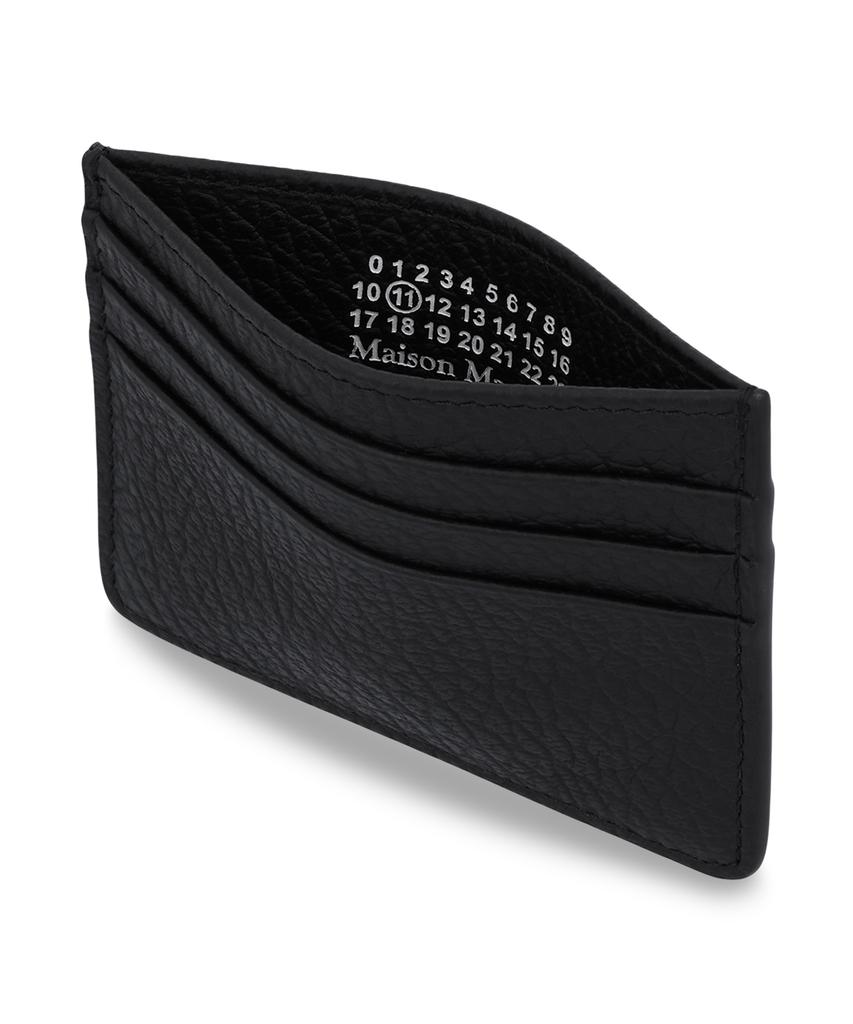 Maison Margiela 4-Stitch Slim 6-Slot Card Holder - Black / Sa1Vx0006P4455T8013