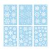 Snowflake Christmas Window Decals Set With Pvc Material For Festive Display