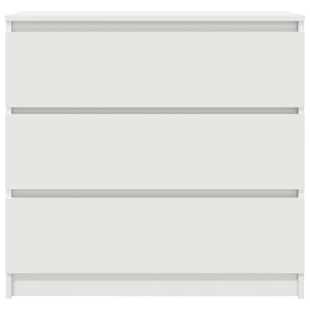 Sideboard in White 80 x 35 x 76 cm Engineered Wood